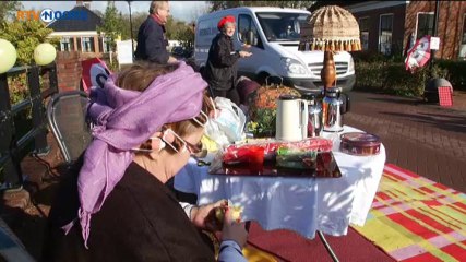Huiskamer op straat in Warfhuizen - RTV Noord