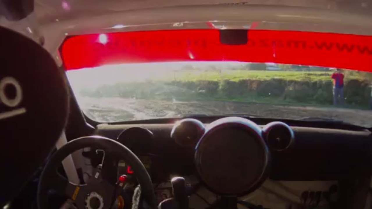 40e Rallye du Condroz: en voiture avec Dominique Jullien dans sa Mini JCW WRC aux couleurs de La Meuse