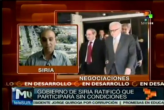Ratifica Bashar al-Assad a Brahimi participación en Ginebra-2