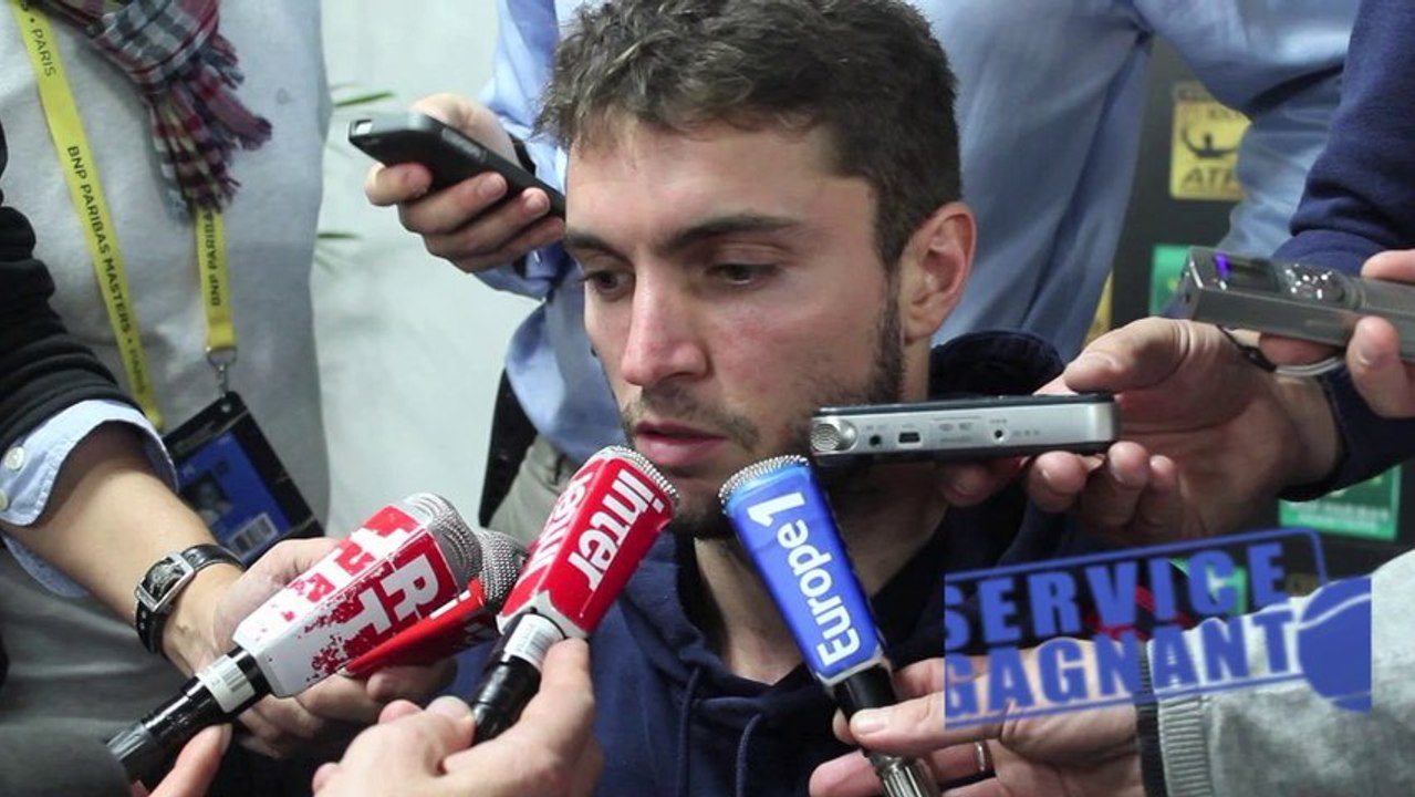 Paris-Bercy 2013 - Gilles Simon : "Essayer de finir sur un bon tournoi"