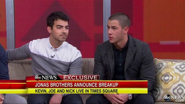 Jonas Brothers Breakup Interview 2013 Nick Jonas We Choose to Be Brothers First
