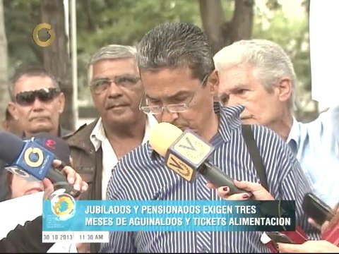 Jubilados y pensionados del sector salud marchan hacia la AN para exigir pagos