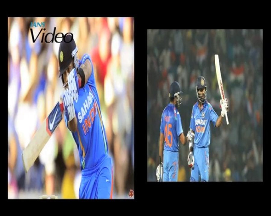 Shikhar Virat hit ton to script memorable win