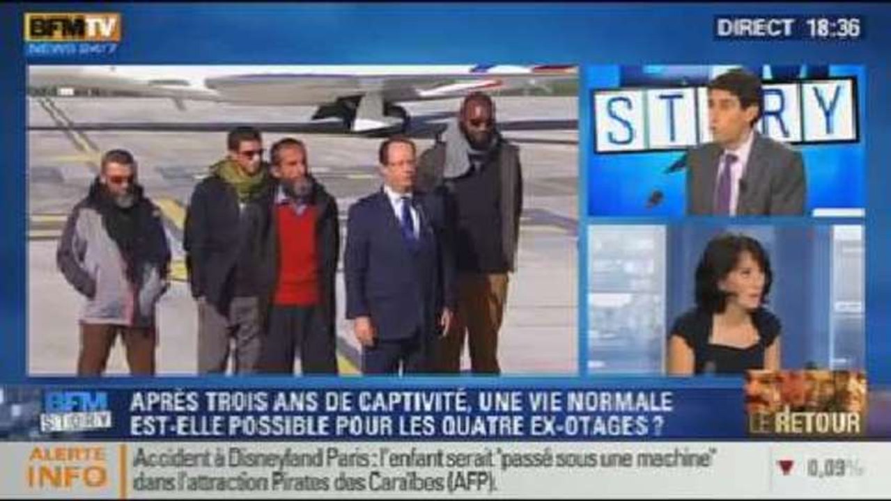 BFM Story: une vie normale est-elle possible pour les quatre ex-otages d'Arlit? - 30/10