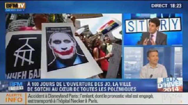 BFM Story: à cent jours des JO, la ville de Sotchi est au cœur de toutes les polémiques - 30/10