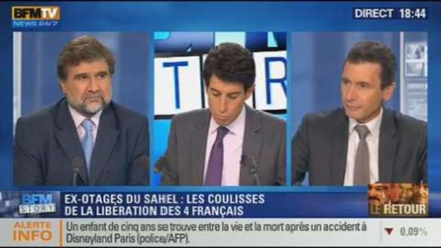 BFM Story: ex-otages du Sahel: les coulisses de leur libération? - 30/10