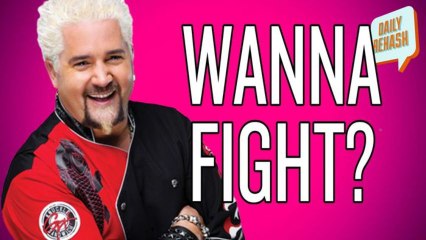 Guy Fieri's Hairdresser Explodes - wait, he HAS a hairdresser? | DAILY REHASH | Ora TV