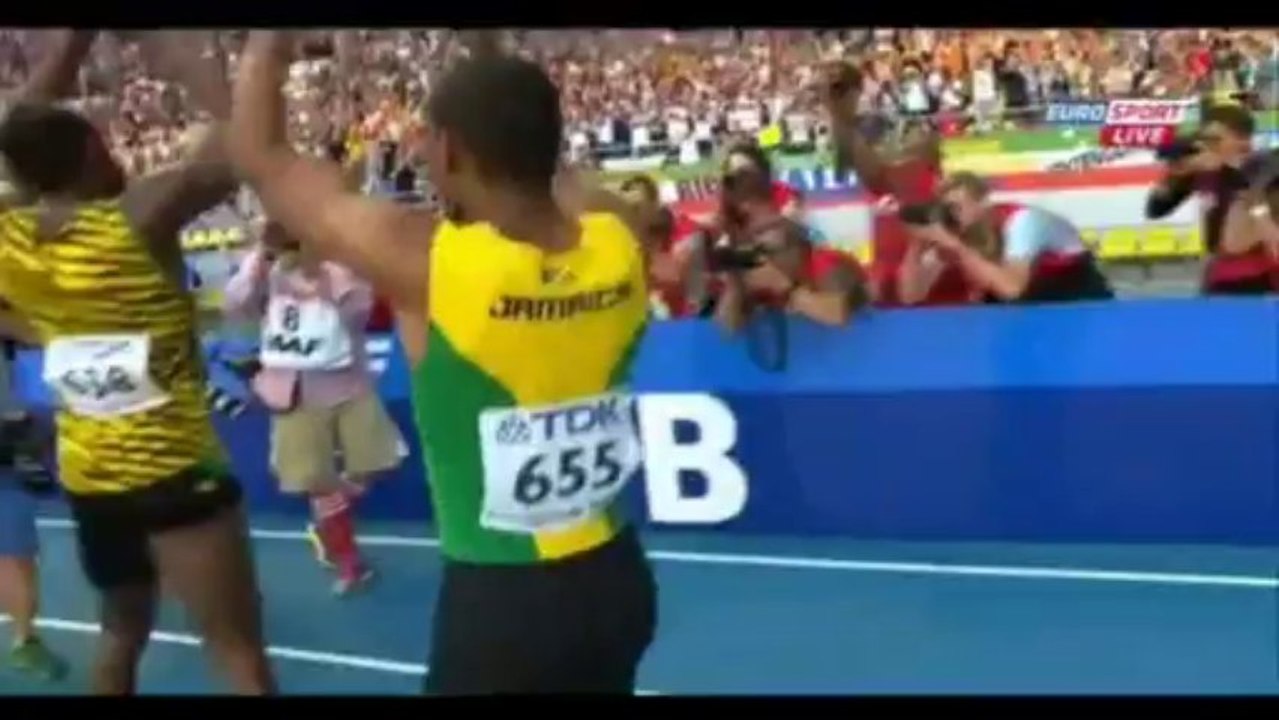 200m men final in Moscow 2013