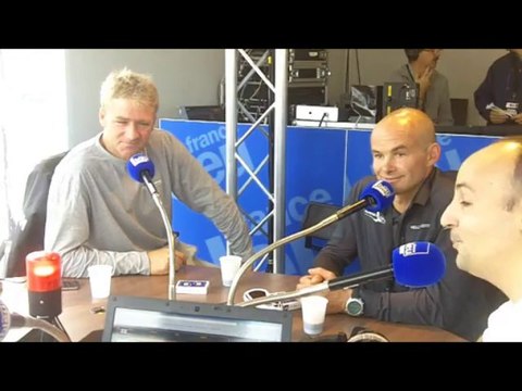 Erwann Leroux et Yann Elies : favoris des multicoques de la Transat Jacques Vabre.
