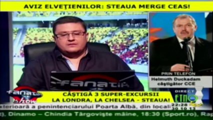 Helmuth Duckadam la FANATIK Show 30.10.2013