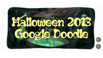 google doodle halloween 2013