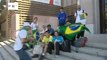 Brasileiros chegam a Madri para Jornada Mundial da Juventude.