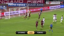 Livorno 3-3 Torino Highlights & golas HD 30-10-2013