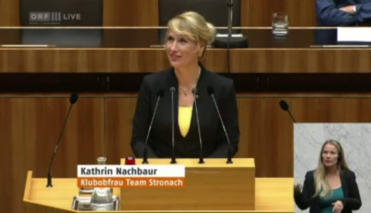 1.Nationalratssitzung - Rede von Kathrin Nachbaur am 29.10.2013