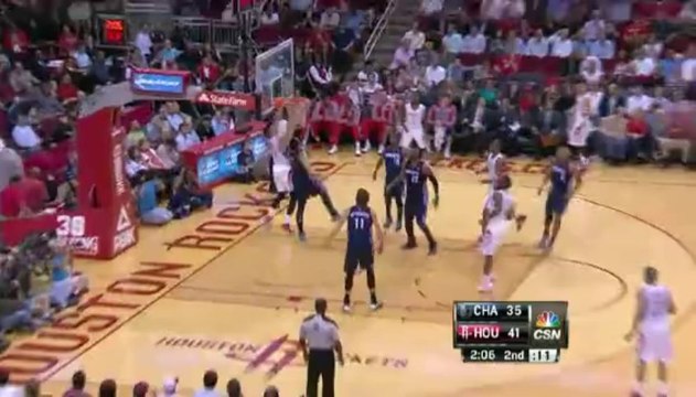 Harden 妙傳 Parsons alley-oop!