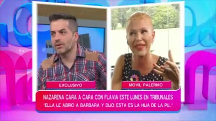 Nazarena Vélez, a la justicia con Flavia Palmiero _ El diario de Mariana _ El Trece