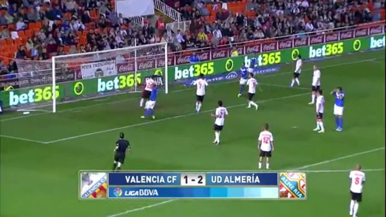 Valencia 1 Almería 2