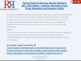 RnRMR:Thermal Power in Germany Market Outlook to 2025