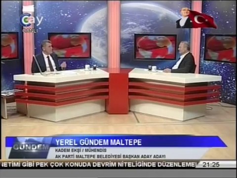 Kadem Ekşi ÇAY TV'de Maltepe Gündemi konulu programda önemli açıklamalarda bulundu