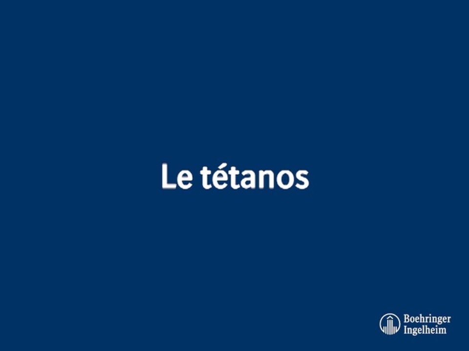 Le tétanos