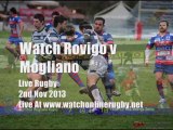 Online Rugby Rovigo vs Mogliano
