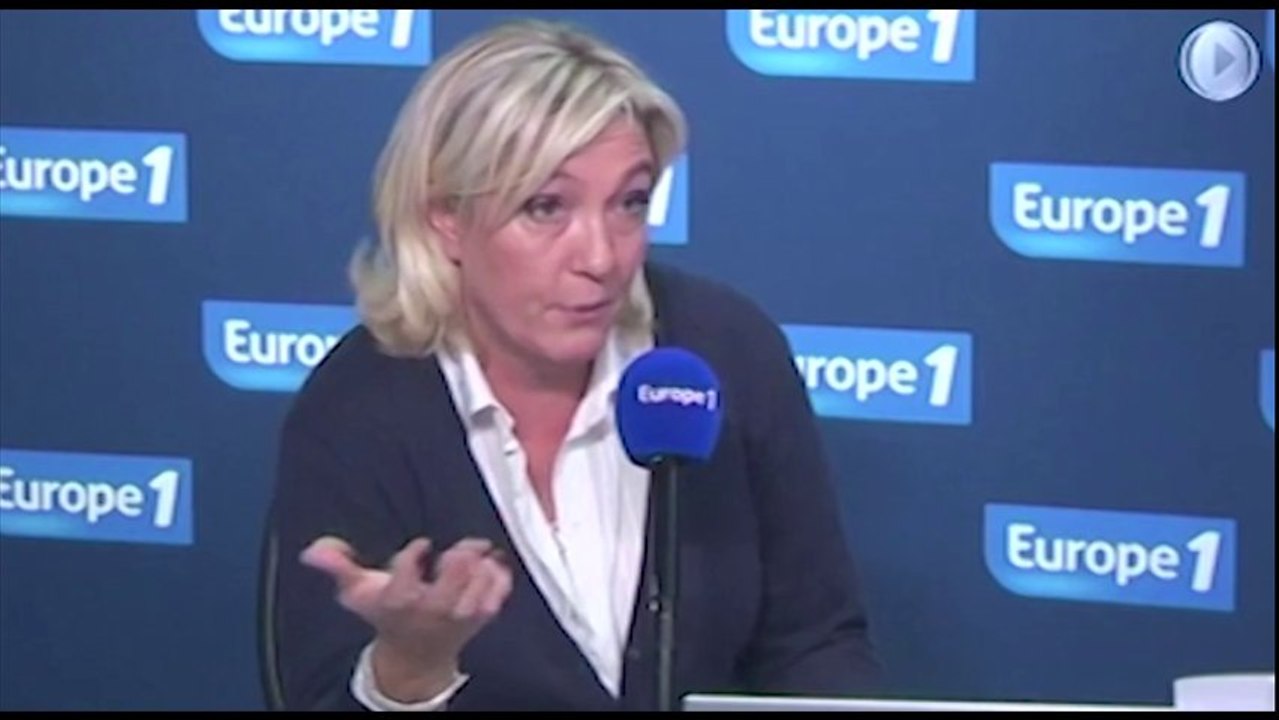 Marine Le Pen gênée par la barbe et le chèche des ex-otages