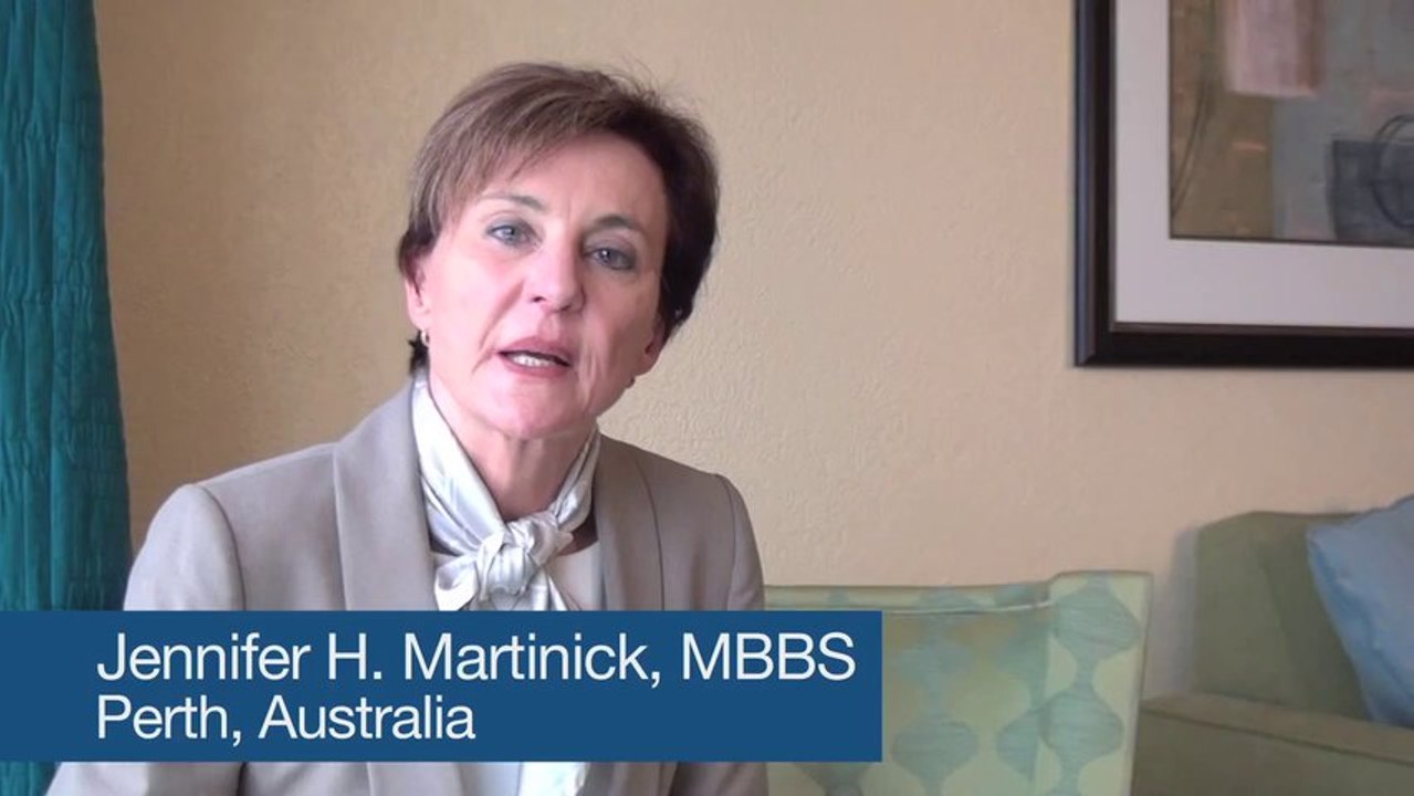 Dr Jennifer Martinick: The ISHRS Mission
