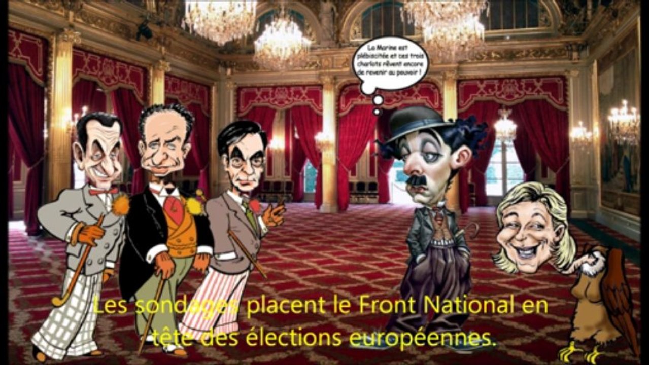 Caricatures 13 HD avec Johnny Depp, Britney Spears, Ségolène royal, Astérix, Titeuf,