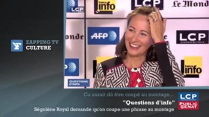 Zapping TV : ça aurait dû être coupé au montage...