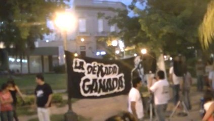 Festejos por la Ley de Medios en Corrientes Capital