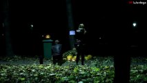 Lanterne d'Halloween piégée - Citrouille hantée : Caméra cachée énorme.
