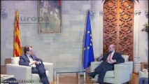 Reunión de Mas y Martin Schulz en la Generalitat