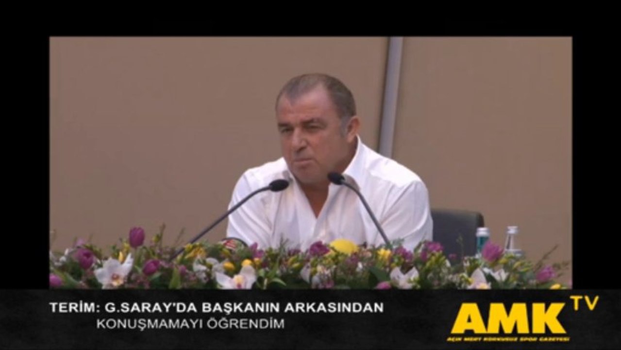 Terim: Arkadan konuşmamayı öğrendim...