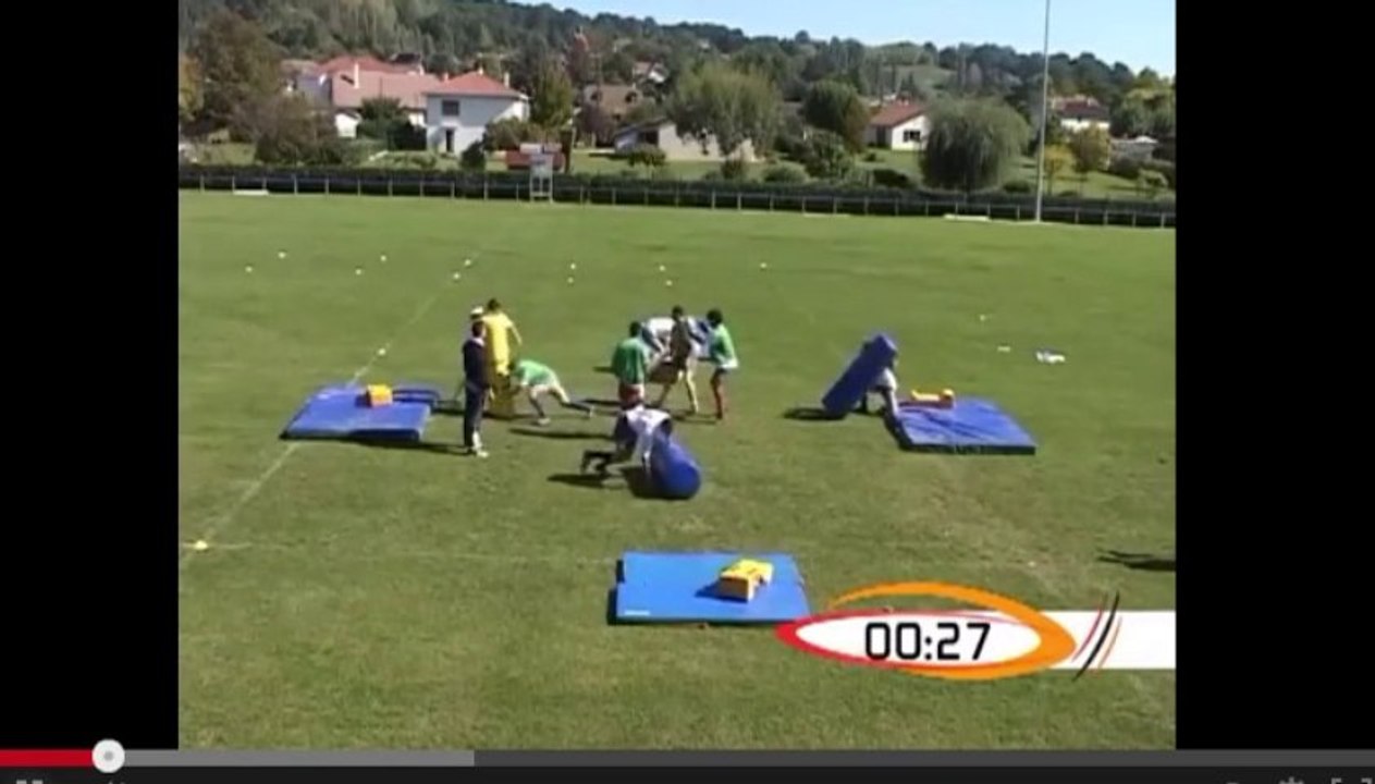Treino de tackle