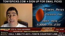 Texas A M Aggies vs. UTEP Miners Pick Prediction NCAA College Football Odds Preview 11-2-2013