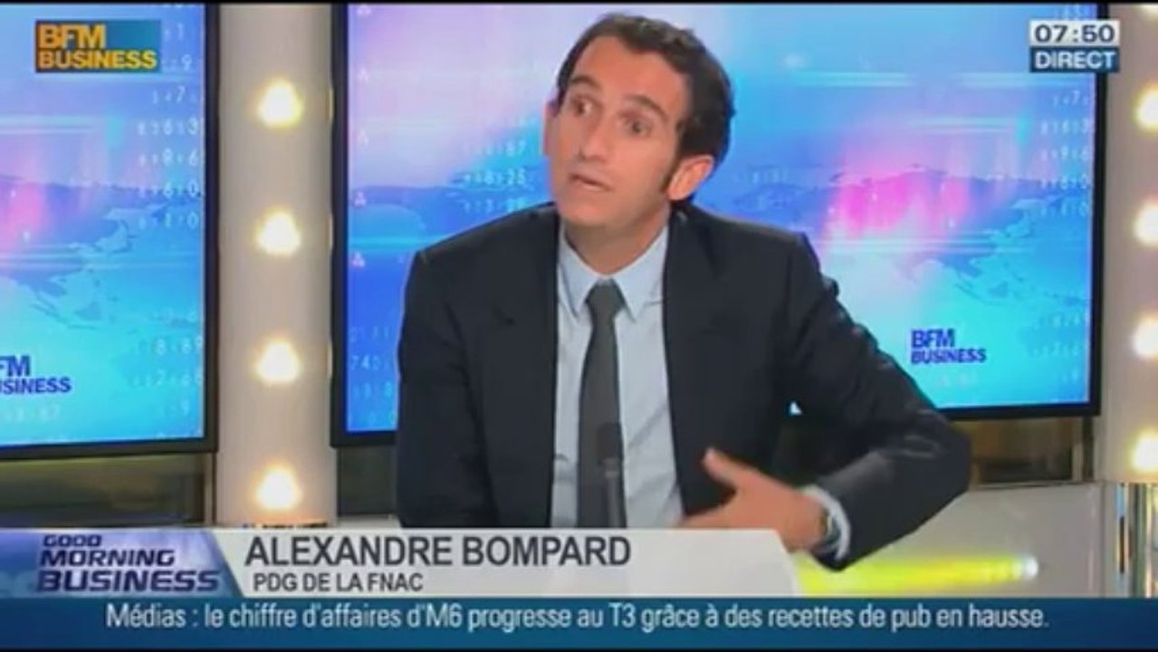 Alexandre Bompard : "la Fnac gagne des parts de marché"