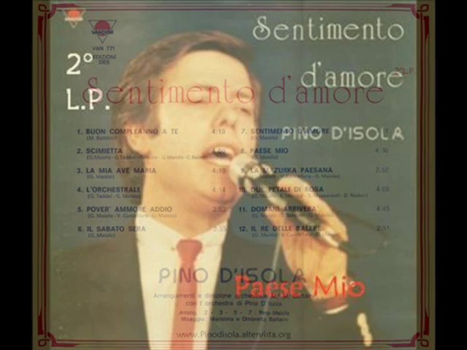 PAESE MIO Canta Pino D'Isola