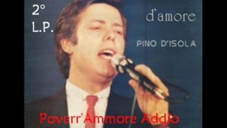 POVERR'AMMORE ADDIO Canta Pino D'Isola