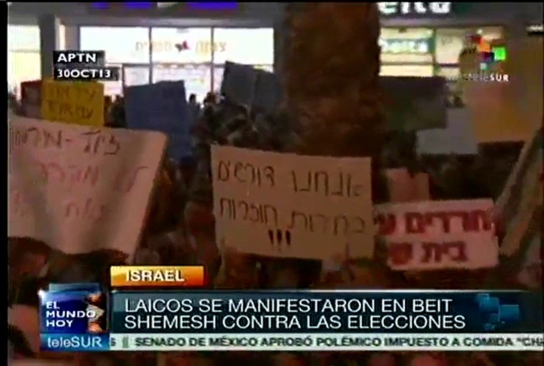 Se enfrentan judíos ortodoxos y seculares en Israel por elecciones