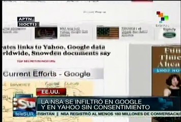NSA se infiltró a datos de Google y Yahoo en todo el mundo