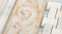 White Carrara Marble Tiles and Calacatta Marble Tiles and Mosaics