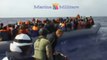 Italian Navy rescues migrants at sea