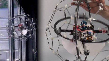 This Tipsy Flying Robot is Designed to Crash into Stuff