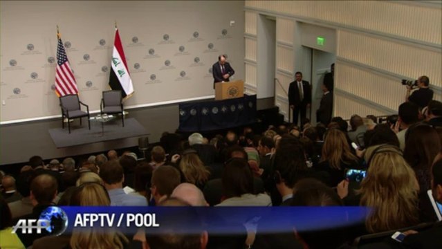 Iraqi PM al-Maliki calls for new war on terror on US visit