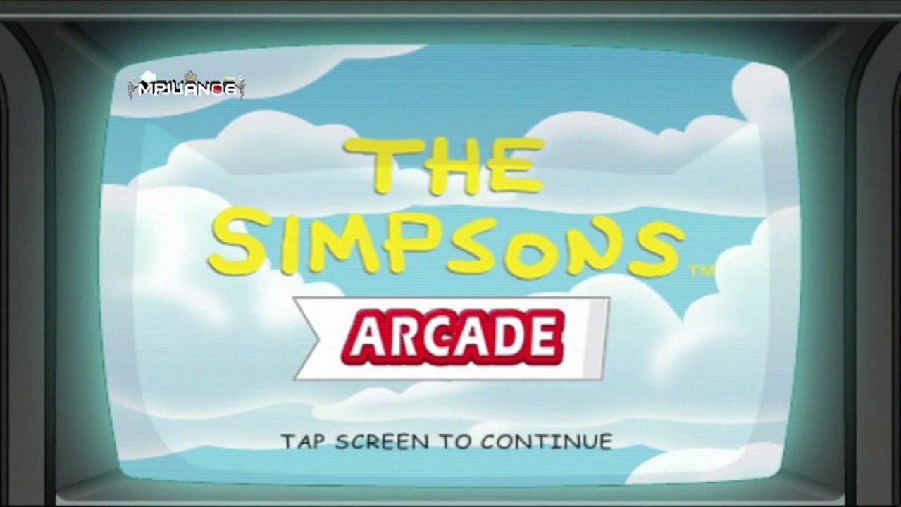 Test iPhone The Simpson Arcade HD