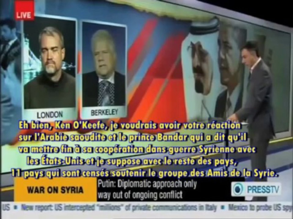 Débat entre un ancien marine et un journaliste sioniste sur la Syrie !