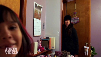 Closet Monster Scares Little Girl