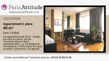 Appartement Studio à louer - Place des Vosges, Paris - Ref. 413
