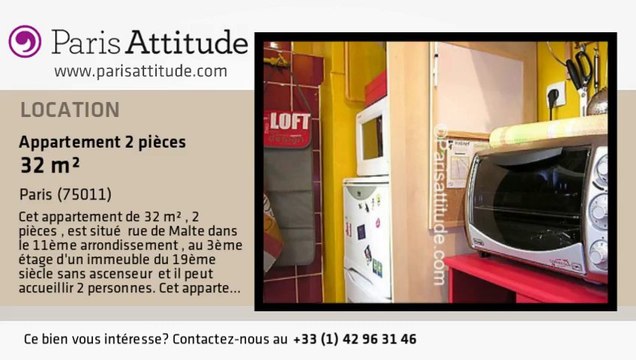 Appartement 1 Chambre à louer - Oberkampf, Paris - Ref. 7313