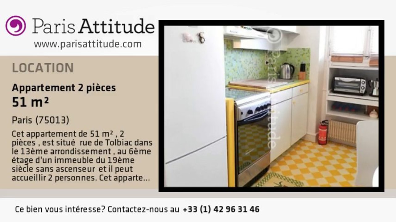 Appartement 1 Chambre à louer - Tolbiac, Paris - Ref. 8182